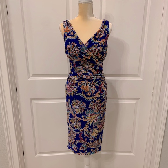 Ralph Lauren pullover surplice knee length Sz 4 - Picture 2 of 6